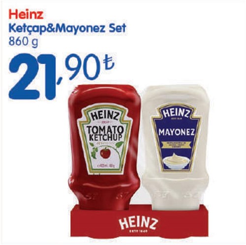 Heinz Ketçap&Mayonez Set 860 g image