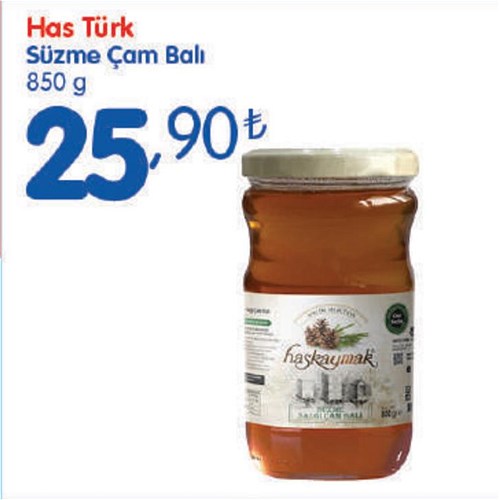 Has Türk Süzme Çam Balı 850 g image