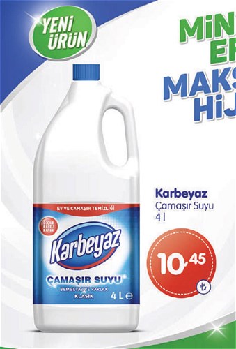 Karbeyaz Çamaşır Suyu 4 l image