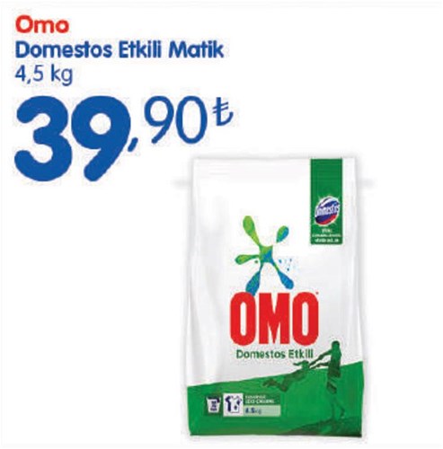 Omo Domestos Etkili Matik 4,5 kg image