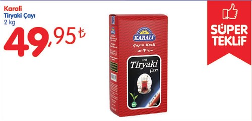 Karali Tiryaki Çayı 2 kg image
