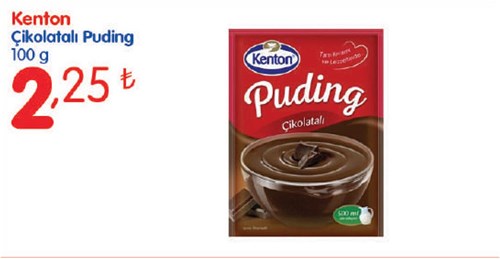 Kenton Çikolatalı Puding 100 g image