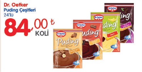 Dr.Oetker Puding Çeşitleri 24'lü image