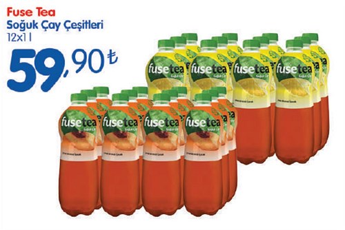Fuse Tea Soğuk Çay Çeşitleri 12x1 l image