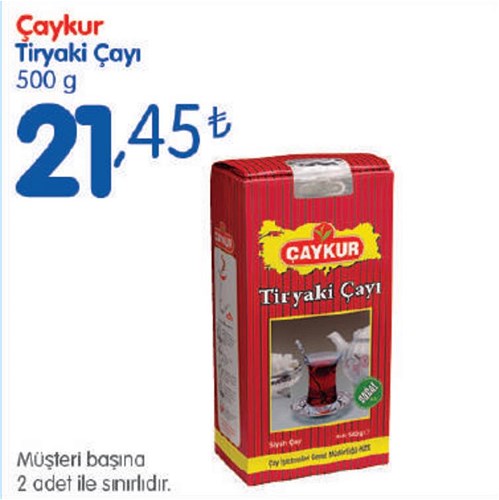 Çaykur Tiryaki Çayı 500 g image
