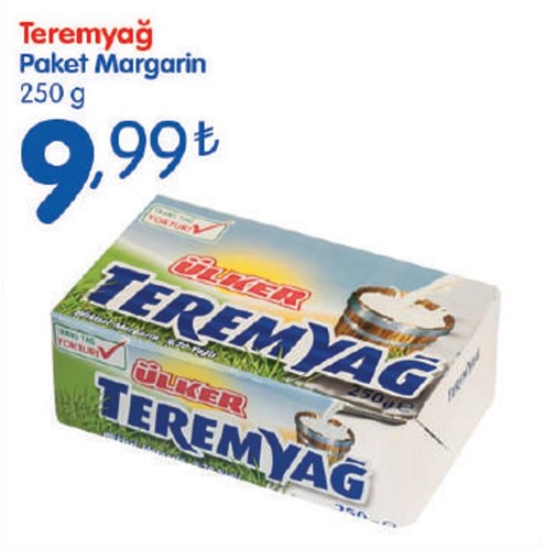 Teremyağ Paket Margarin 250 g image