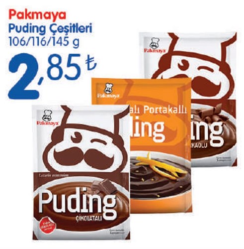 Pakmaya Puding Çeşitleri 106/116/145 g image