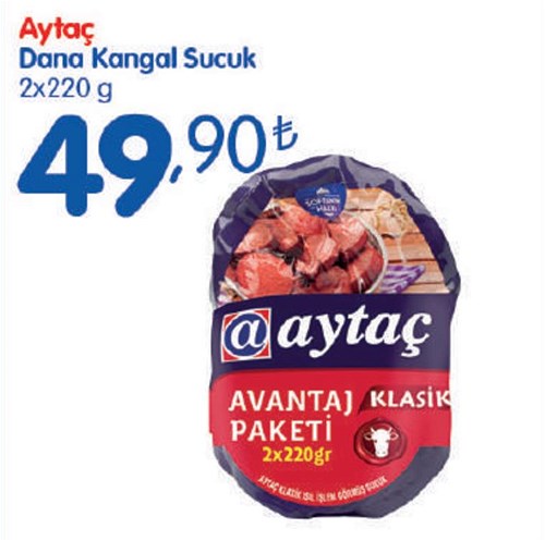 Aytaç Dana Kangal Sucuk 2x220 g image