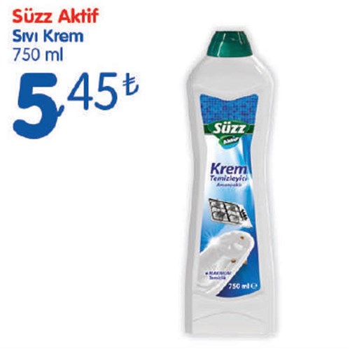 Süzz Aktif Sıvı Krem 750 ml image