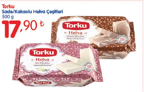 Torku Sade/Kakaolu Helva Çeşitleri 500 g image