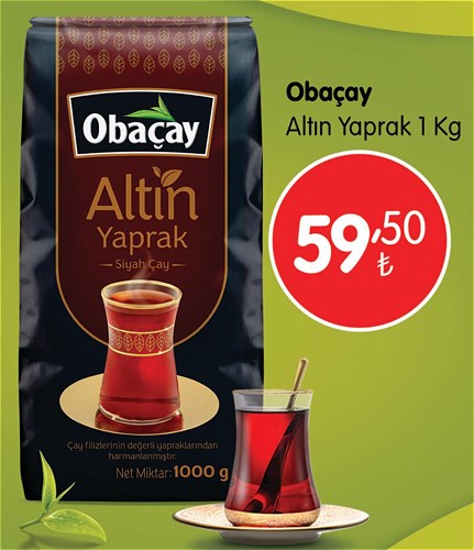 Obaçay Altın Yaprak 1 Kg image