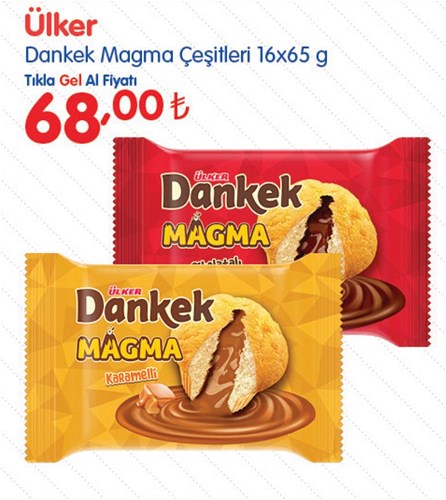 Ülker Dankek Magma Çeşitleri 16x65 g image