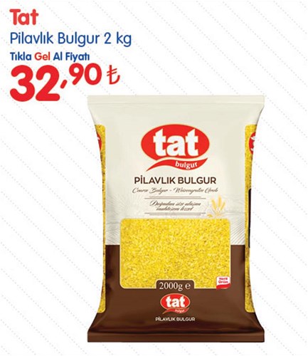 Tat Pilavlık Bulgur 2 kg image