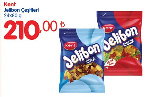 Kent Jelibon Çeşitleri 24x80 g image