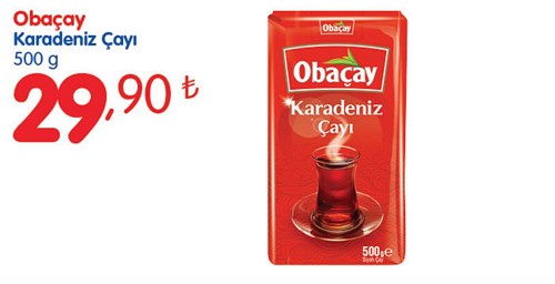 Obaçay Karadeniz Çayı 500 g image