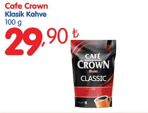 Cafe Crown Klasik Kahve 100 g image