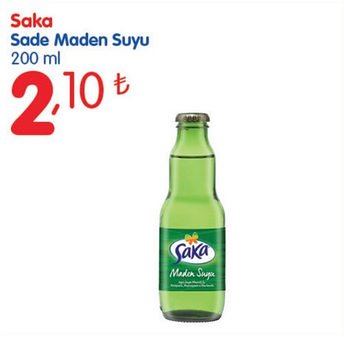 Saka Sade Maden Suyu 200 ml image