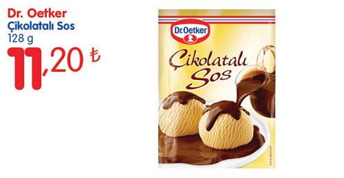 Dr. Oetker Çikolatalı Sos 128 g image