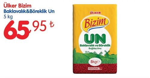 Ülker Bizim Baklavalık&Böreklik Un 5 kg image