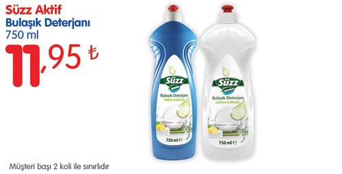 Süzz Aktif Bulaşık Deterjanı 750 ml image