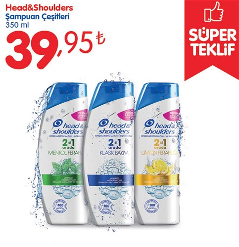 Head&Shoulders Şampuan Çeşitleri 350 ml image