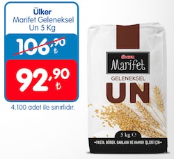 Ülker Marifet Geleneksel Un 5 kg image