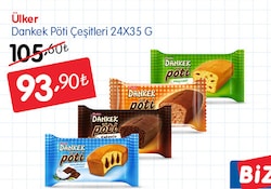 Ülker Dankek Pöti 24x35 g Çeşitleri image