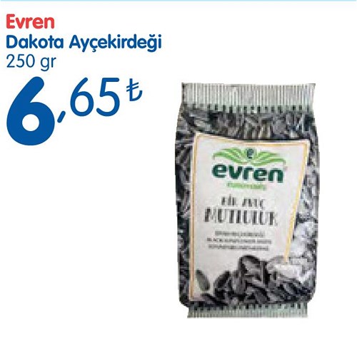 Evren Dakota Ayçekirdeği 250 gr image