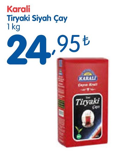 Karali Tiryaki Siyah Çay 1 kg image