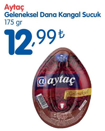 Aytaç Geleneksel Dana Kangal Sucuk 175 gr image