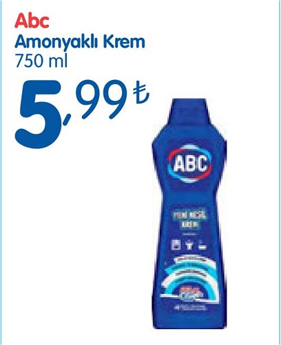ABC Amonyaklı Krem 750 ml image