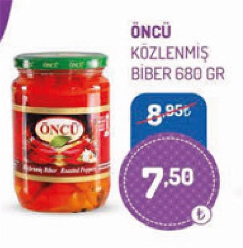 Öncü Közlenmiş Biber 680 gr image