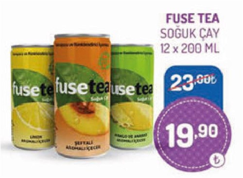 Fuse Tea Soğuk Çay 12x200 ml image