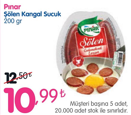 Pınar Şölen Kangal Sucuk 200 gr image