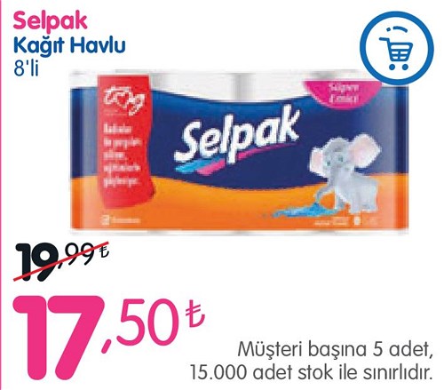 Selpak Kağıt Havlu 8'li image