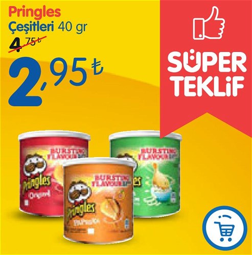 Pringles Çeşitleri 40 gr image