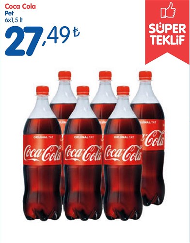 Coca Cola Pet 6x1,5 lt image