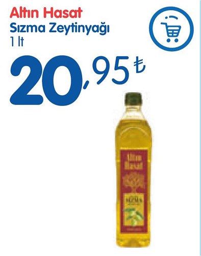 Altın Hasat Sızma Zeytinyağı 1 l image