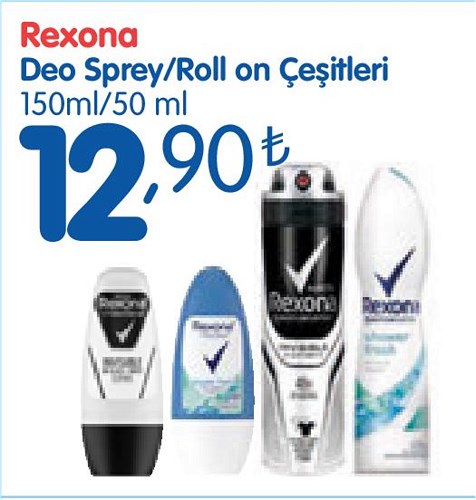 Rexona Deo Sprey/Roll On Çeşitleri 150 ml/50 ml image