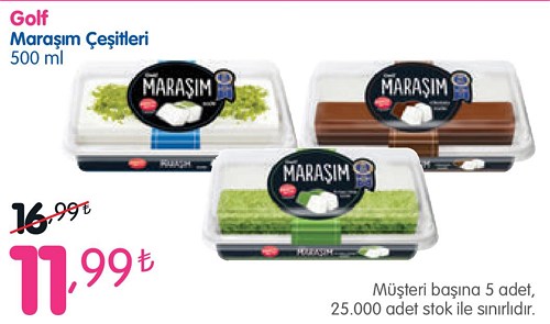 Golf Maraşım Çeşitleri 500 ml image