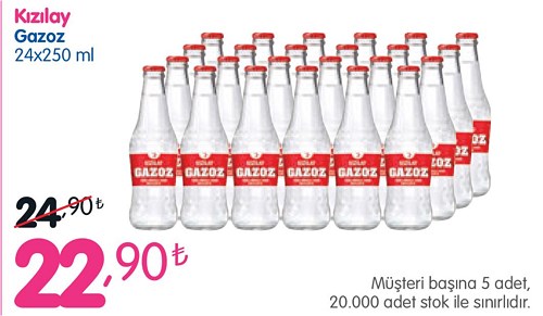 Kızılay Gazoz 24x250 ml image