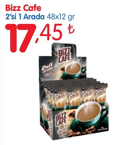 Bizz Cafe 2'si 1 Arada 48x12 gr image