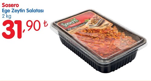 Sosero Ege Zeytin Salatası 2 kg image