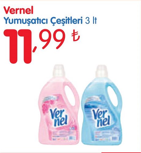 Bizim Toptan Vernel Yumuşatıcı Çeşitleri 3 lt