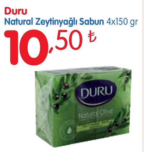 Duru Natural Zeytinyağlı Sabun 4x150 gr image