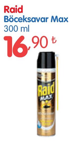 Raid Böceksavar Max 300 ml image