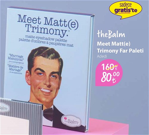 The Balm Meet Matte Trimony Far Paleti image