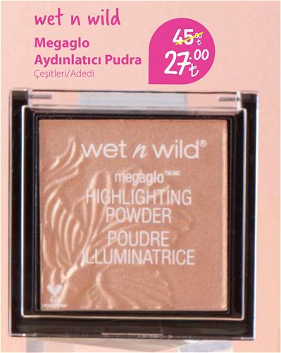 Wet n Wild Megaglo Aydınlatıcı Pudra Çeşitleri/Adedi image