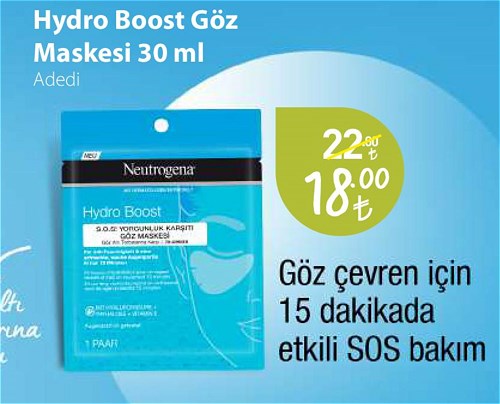 Neutrogena Hydro Boost Göz Maskesi 30 ml image