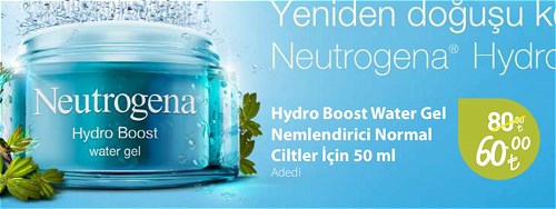 Neutrogena Hydro Boost Water Gel Nemlendirici Normal Ciltler için 50 ml image